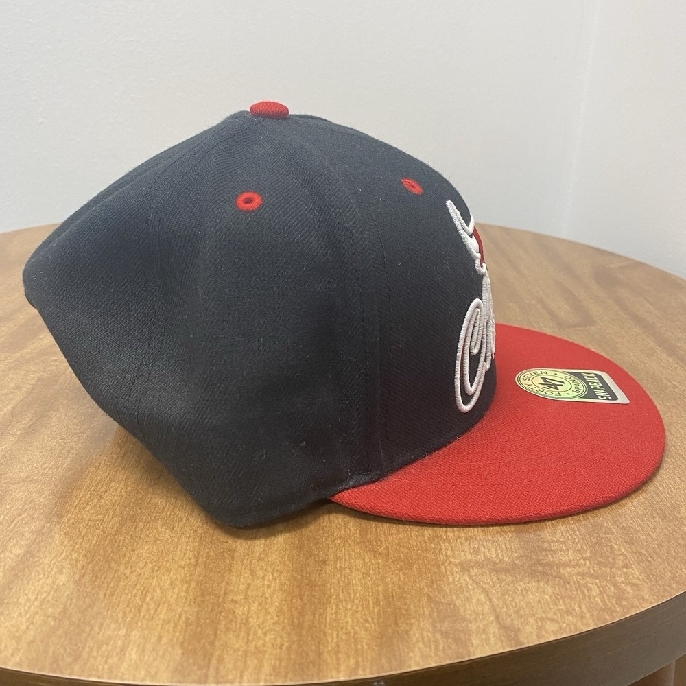 '47 brand Chicago Bulls NBA Snapback Hat Cap NBA Bulls - Picture 3 of 6